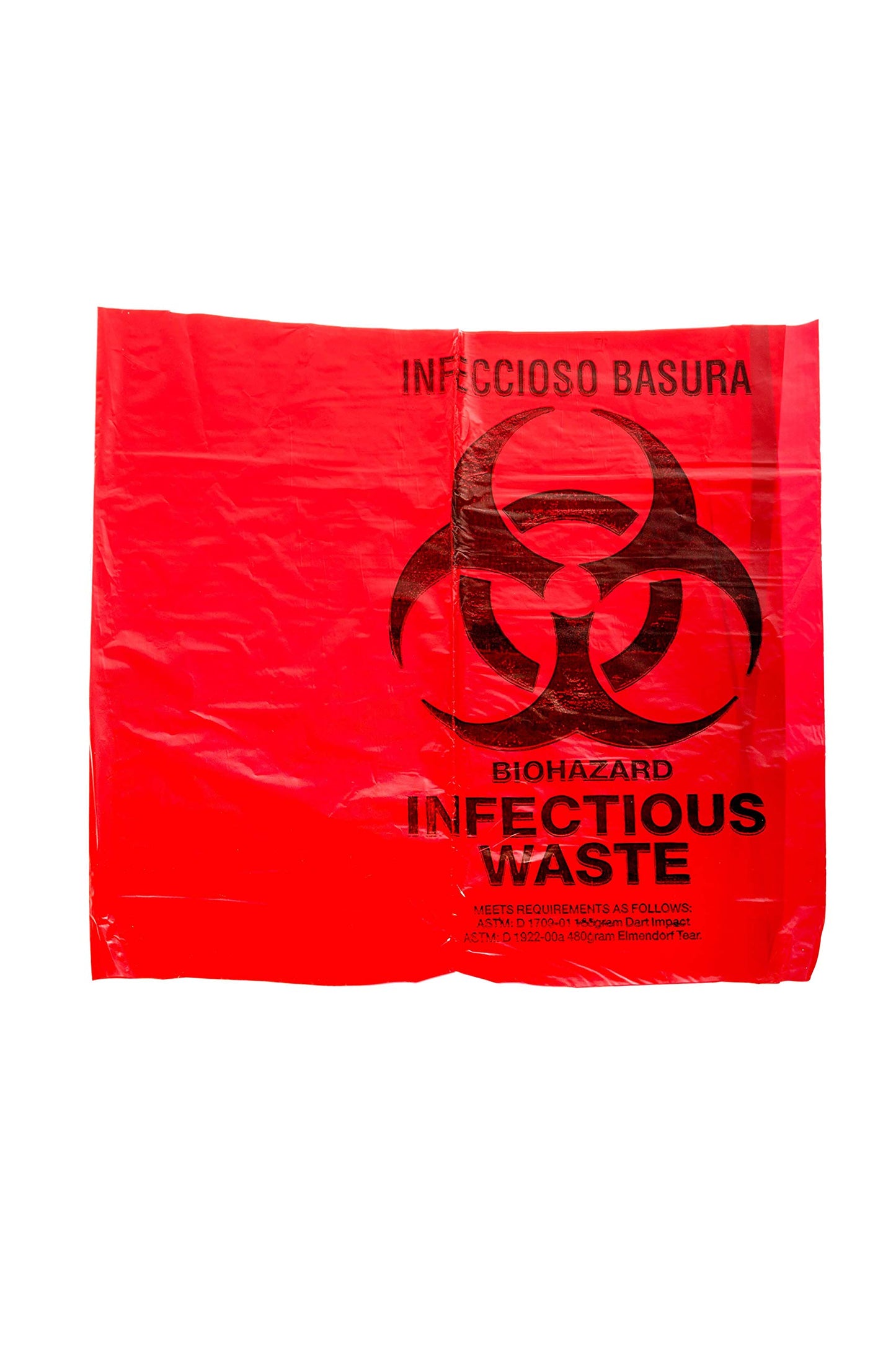 Tier 1 Biohazard Bags with X-Seal Burst Defense (Home use Approved) (40 Gallon) (20 Bags)
