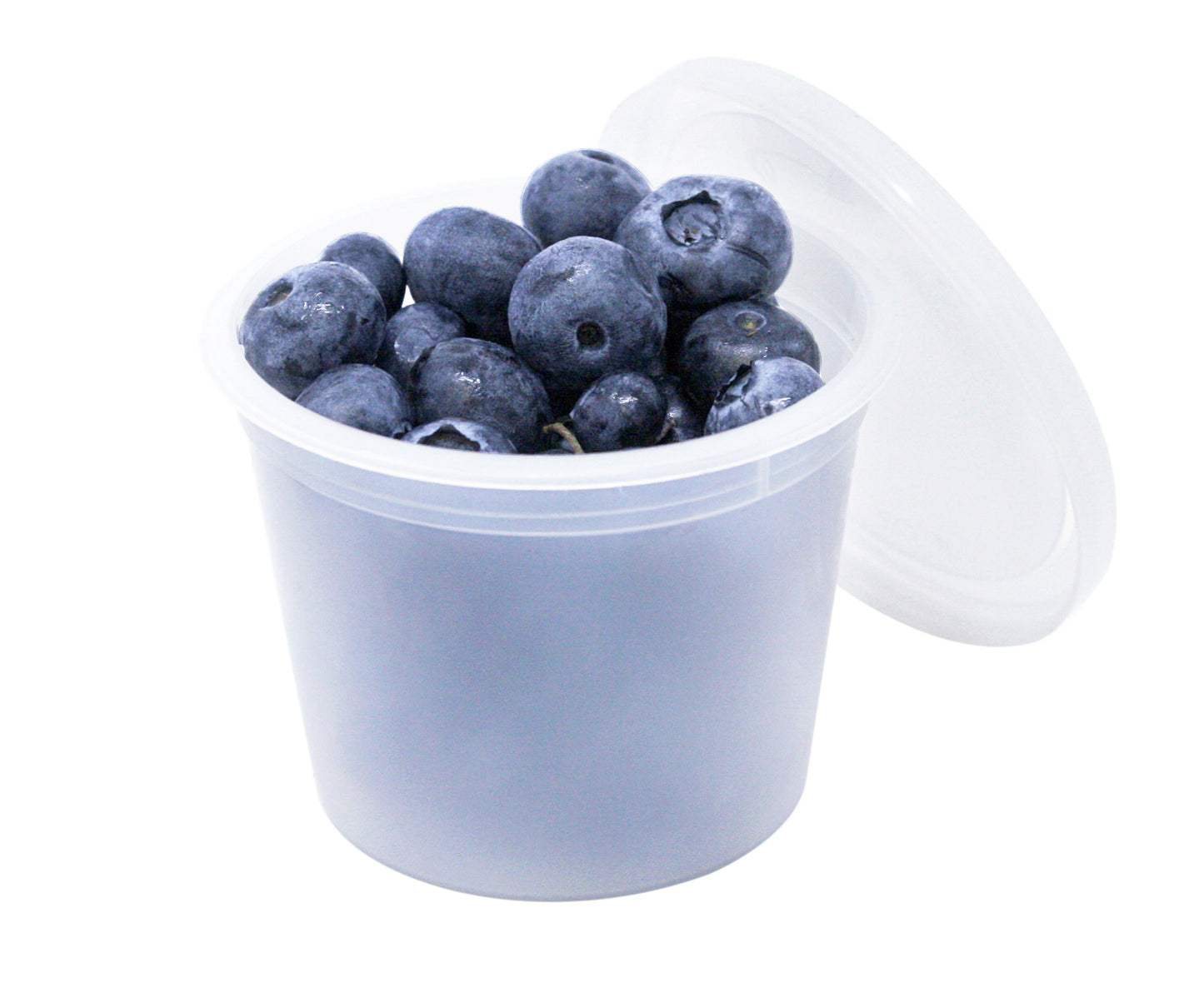 Deluxe 4oz Deli Food Storage Containers Designed for Fridge and Freezer (100 Pack)