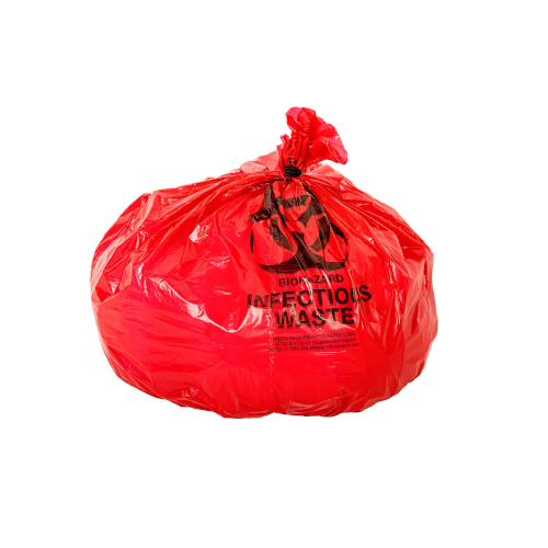 Tier 1 Biohazard Bags with X-Seal Burst Defense (Home use Approved) (40 Gallon) (20 Bags)