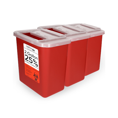 Oakridge Products Large Sharps Container for Home Use and Professional